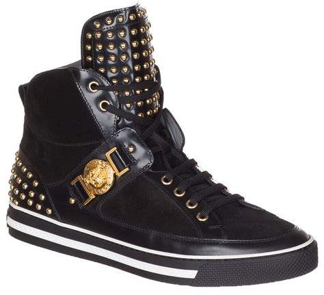 versace high top sneakers|versace high top vintage sneaker.